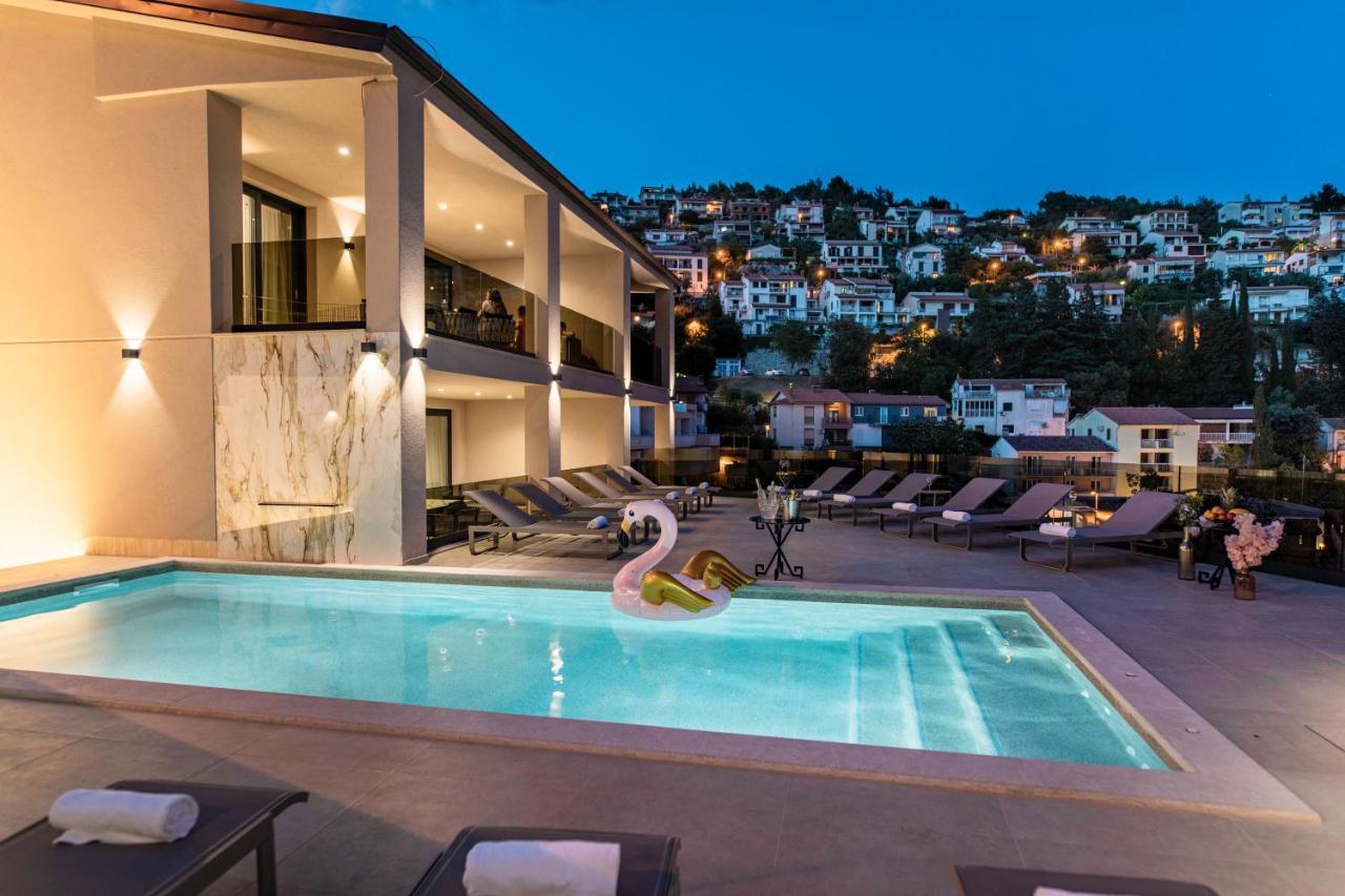 Villa Nina I - Apartments With Pool Near The Sea Rabac Exterior photo